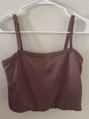 Wilo The Label Brown Sports Bra Top